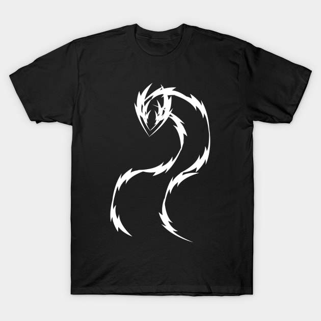 White Dragon T-Shirt by sidepro885